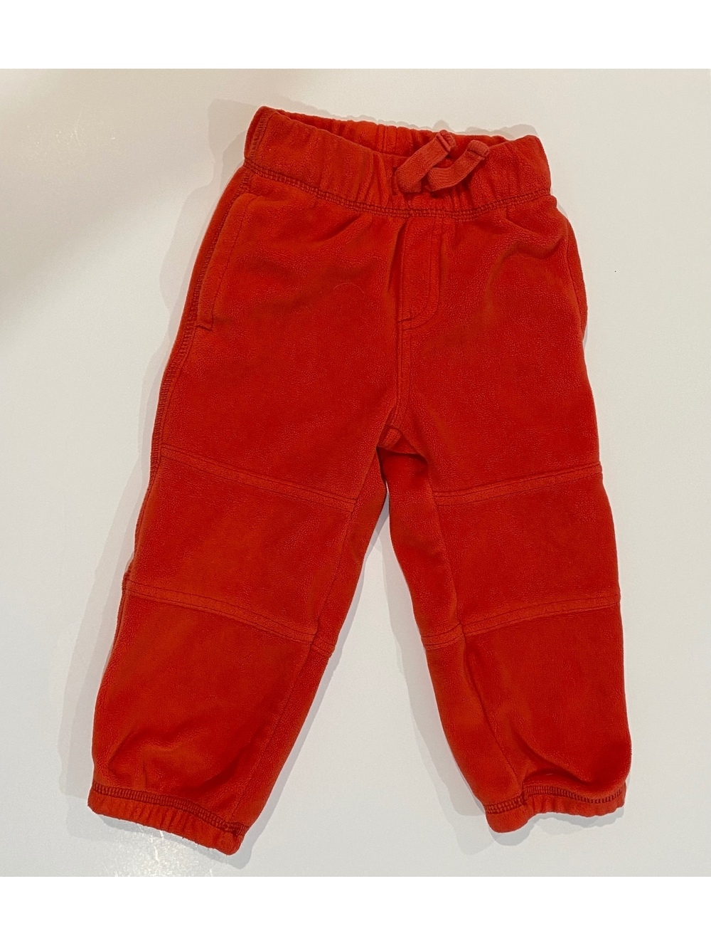 Gymboree Toddler Fleece Pants 18-24 Months orange Elastic Waist